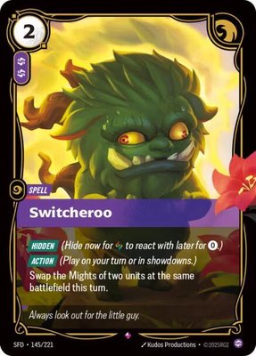 Switcheroo, Spiritforged