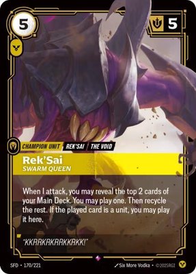 Rek'Sai, Swarm Queen, Spiritforged