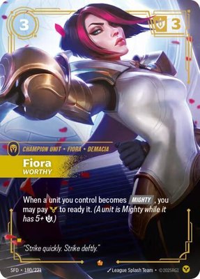 Fiora, Worthy, Spiritforged