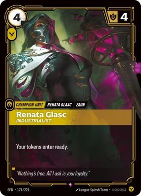 Renata Glasc, Industrialist, Spiritforged