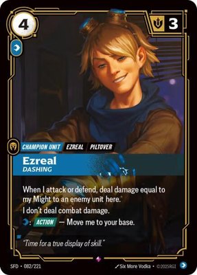 Ezreal, Dashing, Spiritforged
