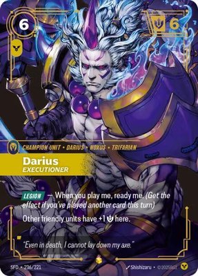 Darius, Executioner (Overnumbered), Spiritforged