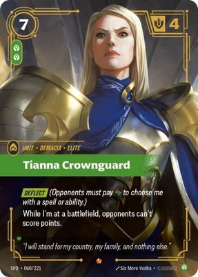 Tianna Crownguard, Spiritforged