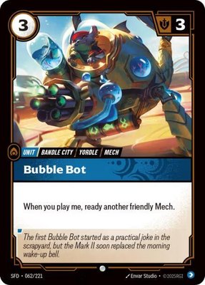 Bubble Bot, Spiritforged