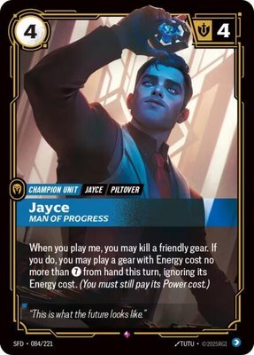 Jayce, Man of Progress, Spiritforged