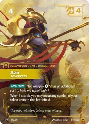 Azir, Sovereign, Spiritforged