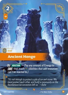 Ancient Henge, Spiritforged