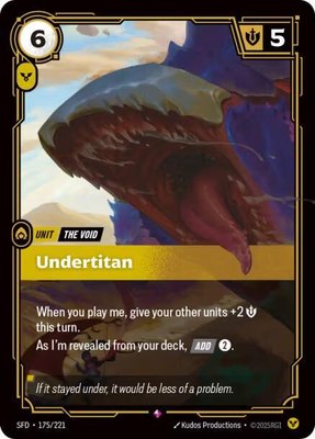 Undertitan, Spiritforged