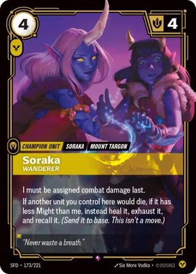Soraka, Wanderer, Spiritforged