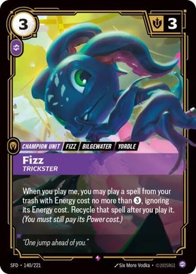 Fizz, Trickster, Spiritforged