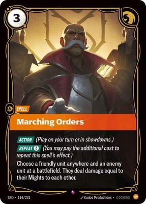 Marching Orders, Spiritforged
