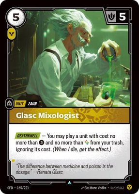 Glasc Mixologist, Spiritforged