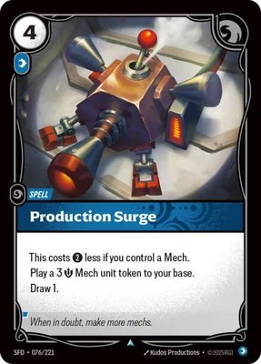 Production Surge, Spiritforged