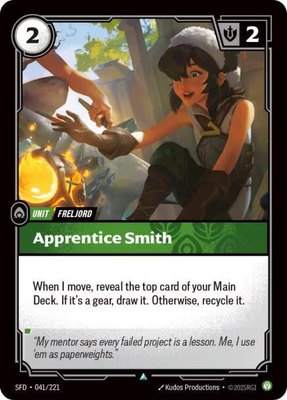 Apprentice Smith, Spiritforged