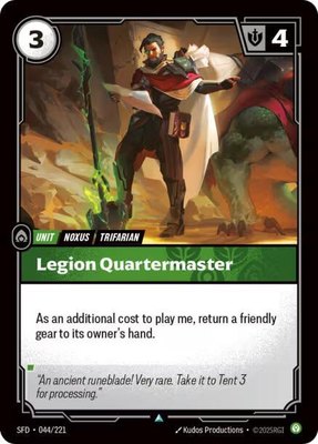 Legion Quartermaster, Spiritforged