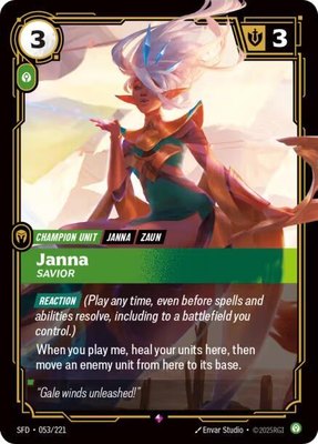 Janna, Savior, Spiritforged