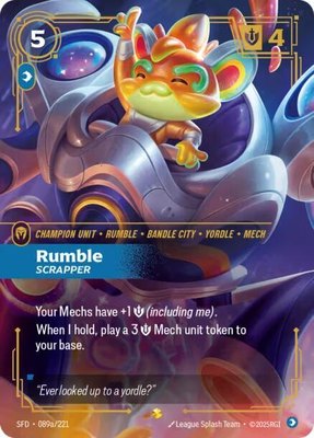 Rumble, Scrapper (Alternate Art), Spiritforged