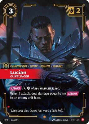 Lucian, Gunslinger, Spiritforged