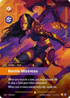 Sivir, Battle Mistress (Overnumbered), Spiritforged