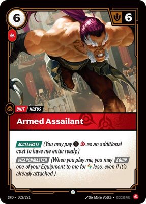 Armed Assailant, Spiritforged