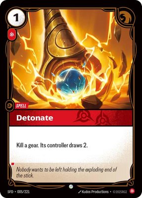 Detonate, Spiritforged