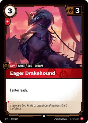 Eager Drakehound, Spiritforged