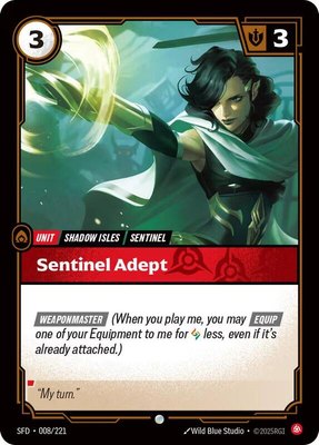Sentinel Adept, Spiritforged