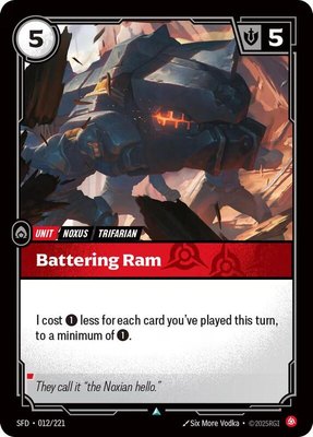 Battering Ram, Spiritforged