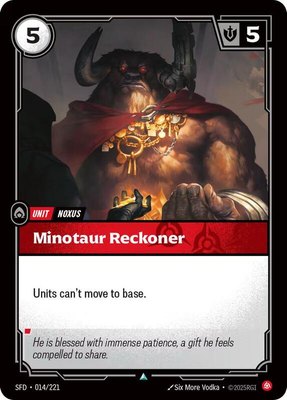 Minotaur Reckoner, Spiritforged