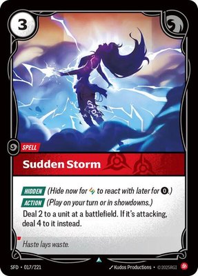 Sudden Storm, Spiritforged