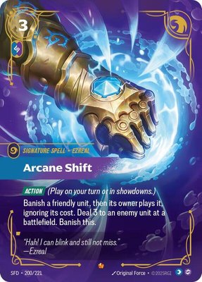 Arcane Shift, Spiritforged