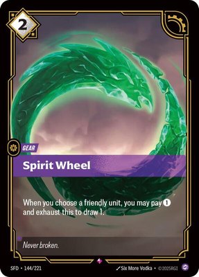 Spirit Wheel, Spiritforged