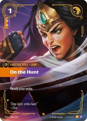 On the Hunt, Spiritforged