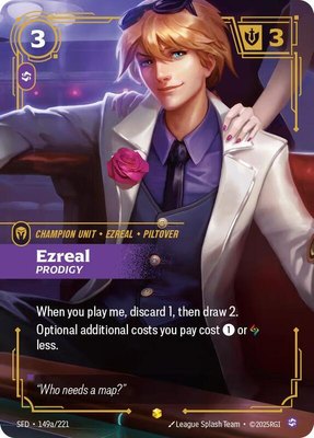 Ezreal, Prodigy (Alternate Art), Spiritforged