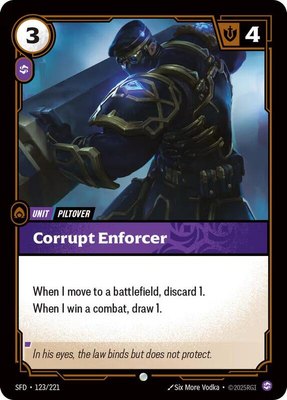 Corrupt Enforcer, Spiritforged