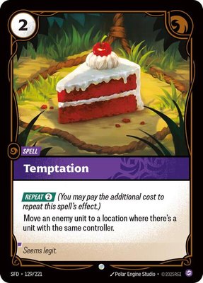 Temptation, Spiritforged