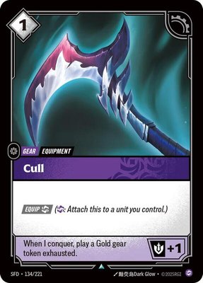 Cull, Spiritforged