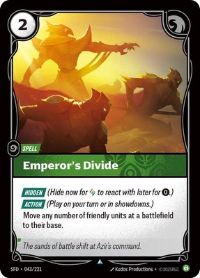 Emperor's Divide, Spiritforged