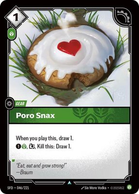 Poro Snax, Spiritforged