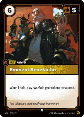 Eminent Benefactor, Spiritforged