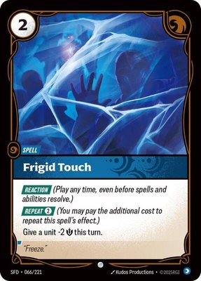 Frigid Touch, Spiritforged
