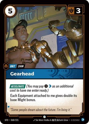 Gearhead, Spiritforged