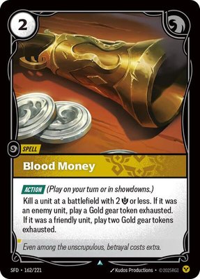 Blood Money, Spiritforged