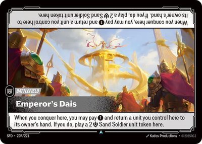Emperor's Dais, Spiritforged