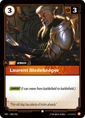Laurent Bladekeeper, Spiritforged