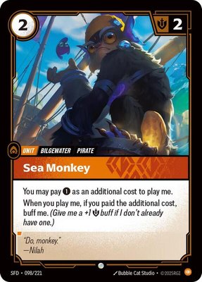 Sea Monkey, Spiritforged