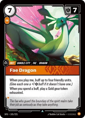 Fae Dragon, Spiritforged