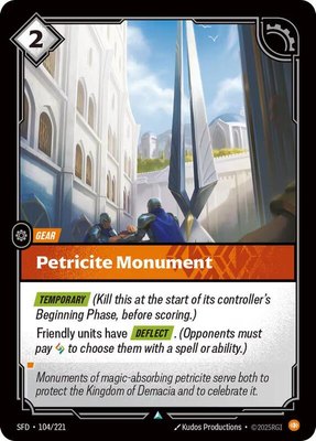 Petricite Monument, Spiritforged