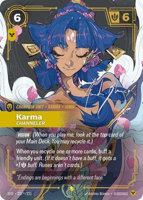 Karma, Channeler (Signature), Spiritforged