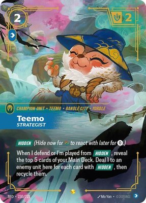 Teemo, Strategist (Overnumbered), Spiritforged